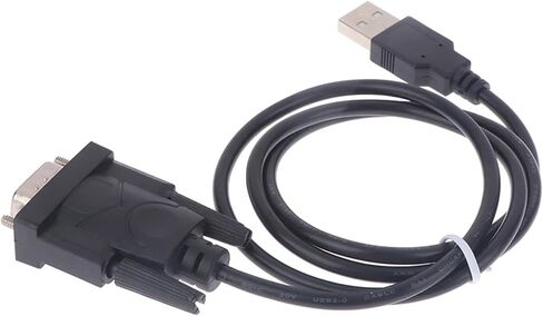 USB RS232 إلى DB 9-Pin Male Cable Adapter يدعم Win 7 8 10 Pro System يدعم كابل الأجهزة التسلسلية المختلفة in Saudi Arabia