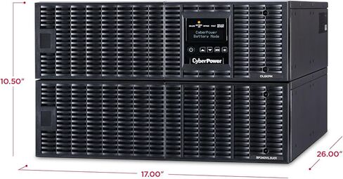 CyberPower OL10KRT SMART APP ONLINE UPS BATTERATION PRACENT و SURGE PROTETROS in Saudi Arabia