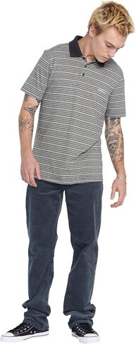 Volcom Men's Static Stone Short Sleeve Polo in Saudi Arabia