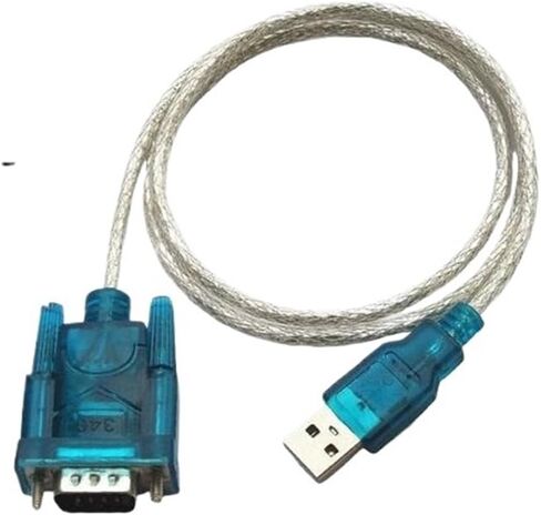 USB to RS232 COM Serials Adapter Port Serials PDA 9 PIN DB9 محول الكابل دعم 10 8 7MAC Linux FT232 1.5M (الأزرق) in Saudi Arabia