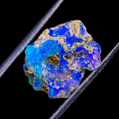 09.50 قيراط من حجر اوبال ويلو الاثيوبي الطبيعي بنسبة 100% A+، كريستال خام، حجر بخت اكتوبر، احجار كريمة لصنع المجوهرات، اوبال فائق النار، حجر الاوبال المنتقى يدويا، مقاس 11×15×11 ملم in Kuwait