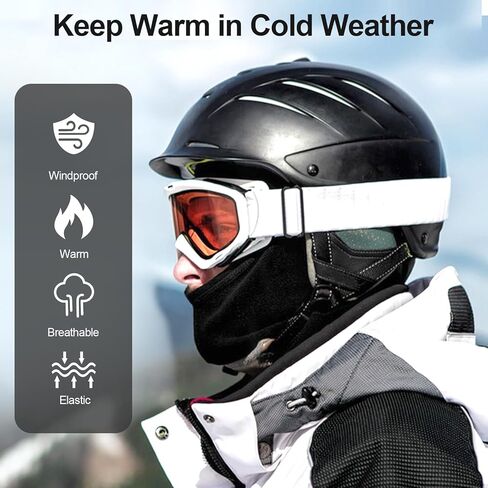 قناع تزلج جاغاسول بالاكلافا للرجال والنساء وشاح للطقس البارد مقاوم للرياح حراري شتوي لتدفئة الرقبة لركوب الدراجات والمشي لمسافات طويلة والتزلج على الجليد والدراجة النارية ATV in Kuwait