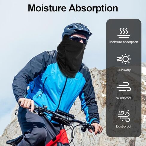 قناع تزلج جاغاسول بالاكلافا للرجال والنساء وشاح للطقس البارد مقاوم للرياح حراري شتوي لتدفئة الرقبة لركوب الدراجات والمشي لمسافات طويلة والتزلج على الجليد والدراجة النارية ATV in Kuwait