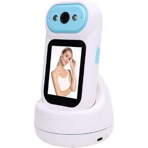 Pomya Security Video Camera 2.4G WiFi, 2 Way Video Calling Camera 5MP 2.8 Inch Screen AI Human Detection with 32GB Memory Card for Home Security
