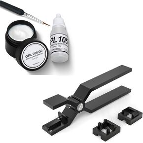 YIMAGUJRX Keyboard Switch Opener,2-in-1 CNC Modular Switch Opener,Made of Aluminium,GPL 205 G0 and GPL 105 for Keyboard Switch Lube and Springs, Keyboard Switch Lube Grease (Both are 10g / 0.35oz