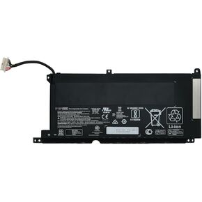 PG03XL Laptop Battery 52.5Wh Compatible with HP Pavilion Gaming 15-DK 15-EC 16-A/Pavilion Gaming 15t-DK0000 CTO/OMEN 5X FPC52 Series HSTNN-OB1I HSTNN-DB9G L48495-005 L48430-AC1 L48430-AC2