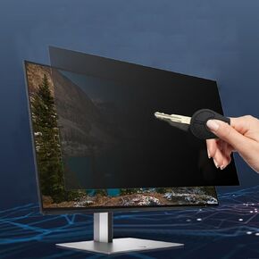 Computer Privacy Screen Filter 12.5-27 Inches for 16:9 Widescreen Monitor Desktop PC Monitor Privacy Film Monitor Privacy Shield (15.6 inch 16:9)