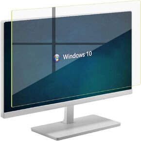 17"-28"Premium Anti Blue Light Screen Filter,Blue Light Blocking Screen Protector Panel,Widescreen Monitor Frame Hanging Type,Protector for PC Laptop Computer Screens,Removable,24in (547*320mm)