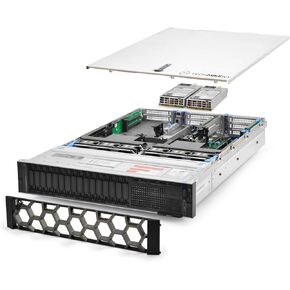 TechMikeNY Server 2X Silver 4116 2.10Ghz 24-Core 64GB RAM 16x 600GB 15K PowerEdge R740 (Renewed)