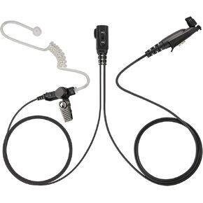 Arrowmax Ask2425-M3 1-Ware Clear Coil Surveillance Kit Terting Earphone متوافقة مع Retevis RT29 RT48 RT47 RT47V RB23 RB46 NR30 RT29D RT83 RT82 HD1 HA1G MOTEROLA GP328 PLO5150 ELITE