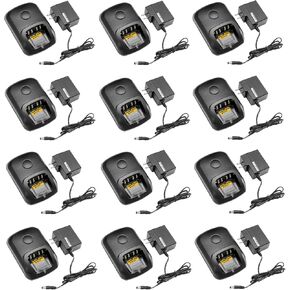(12PCS) PMNN4493A PMNN4491B WPLN4232 Charger for Motorola APX 4000 APX 1000 APX 2000 APX 900 XPR 3300 XPR 3300e XPR 3500 XPR 3500e XPR 7550 XPR 7580 XPR 7580e XPR 7550e Charger