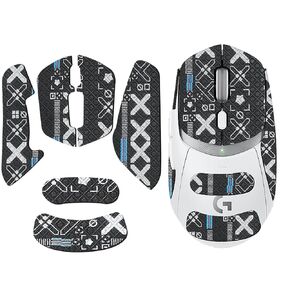 Mouse Grip Tape Full Coverage for Logitech G309, Mouse Anti Slip Grip Tape,Self-Adhesive PreCut Sweat-Resistant Professional Mice Upgrade Kit(Black)
