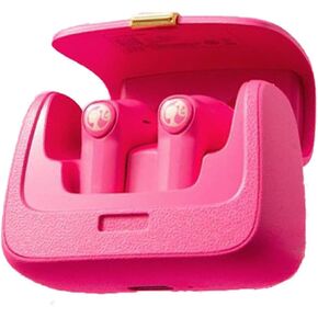Queen's True Wireless Earbuds, BT V5.3, MFB Touch, 4.5H Talk Time, 4H Music Time, 70min Charging Time, Lightweight & Portable-Pink