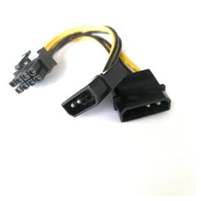 PC Server Internal 2 IDE to CPU 8Pin 8p Converter Power Cable Cord 18AWG Wire 15cm