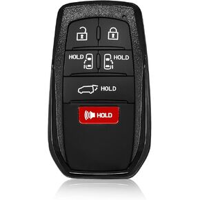 Replacement for 2021 2022 2023 Smart Proximity Toyota Sienna Key Fob HYQ14FBX 315MHz 6 Buttons