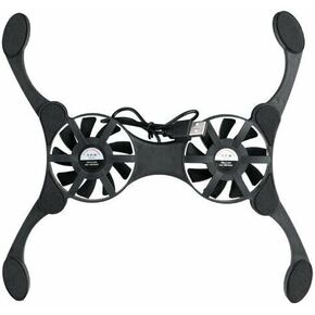Portable Folding USB 2 Fan PC Computer Laptop Cooling Cooler Pad
