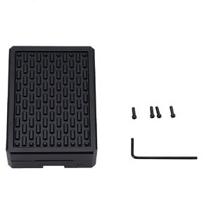 Enclosure for 4 Aluminum Alloy Heat Dissipation Protect Shell Microcomputer Parts