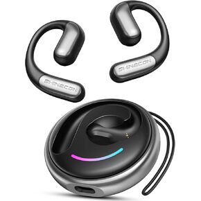 AI Translation Earbuds Real Time, 3-in-1 Translator Earbuds 144 Languages, Translating Earbud Fit iOS & Android, Audifonos Traductores Inglés Español for Travel Business Learning (Grey)