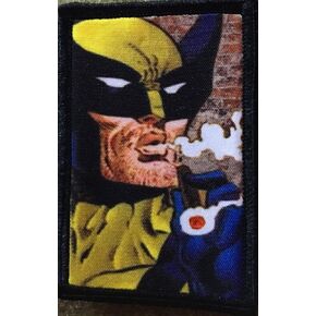 Wolverine Cigar Morale Patch. Perfect for Your Tactical Military Army Gear, Backpack, Operator Baseball Cap, Plate Carrier or Vest. 2x3 Hook and Loop Patch. Made in The USA