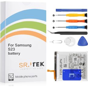 الأصل لـ Samsung Galaxy S23 5G Battery استبدال EB-BS911ABY SM-S911B SM-S911U SM-S911U1 SM-S911N تتضمن طقمة أدوات الإصلاح الكاملة