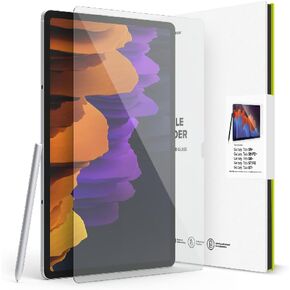 Ringke Tempered Glass Compatible with Samsung Galaxy Tab S10 Plus / S9 FE Plus / S9 Plus / S8 Plus / S7 Plus / S7 FE Screen Protector, 9H Hardness Shatterproof Coverage