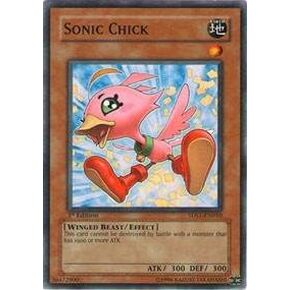 Yu-Gi-Oh! - Sonic Chick (5DS1-EN010) - 5Ds Starter Deck - Unlimited Edition - Common