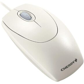 Cherry Electronics M-5400, Accessory, Optical Mouse, Black, Scroll Wheel, Ps/2, USB Connectors, Standard Business Design, Light Gray