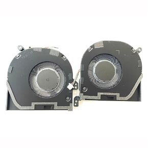 Fleshy Leaf Replacement CPU+GPU Cooling Fan for Dell XPS 9520 Precision 5570 DC5V Series EG50050S1-CJ60-S9A EG50050S1-CJ80-S9A DC28000Y6SL DC28000Y5SL 0594WG 0MC4KC