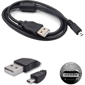 3.3Ft USB Cable for Olympus Camera Charger CB-USB7 Compatible with Olympus Stylus SZ-15 X-990 VG-120 VG-140 VG-160 VR-120 VR-130 VR-310 VR-320 VR-330 VR-340 VR-350 VR-360 VH-210 FE-20 FE45 Camera