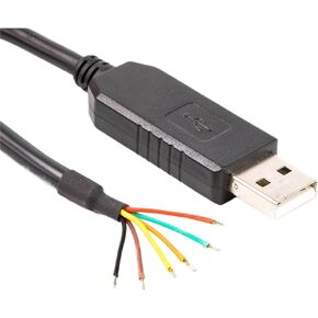 USB RS232 Adapter to Wire End Cable Chipset Serial Signal Output cable Support Win10 vista win8/7/android/xp/2000