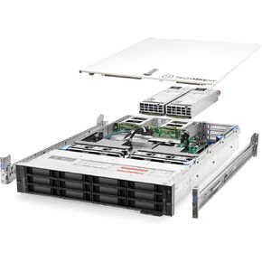 TechMikeNY Server 2.20Ghz 28-Core 96GB RAM 4X 1.2TB 8X Caddies Rails PowerEdge R740xd (Renewed)