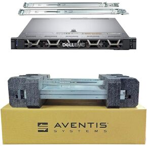 Dell PowerEdge R640 1U Rack Server, Dual Xeon 6130 2.1GHz, 256GB DDR4 Memory, 7.68TB SATA SSD Storage, RAID, Dual Powrr, iDRAC, Rail Kit - Foam Server Packaging (Renewed)