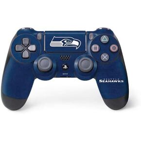 Skinit Skinit Gaming Gaming Contains مع وحدة تحكم PS4 - NFL Seattle Seahawks مرخص رسميًا تصميم الرؤية المزدوجة