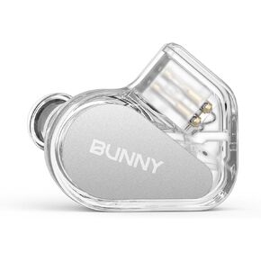 Hifigo Tanchjim Bunny Gaming 1DD IEMs ، برنامج تشغيل ديناميكي واحد مع شاشات مغناطيسية مزدوجة في الأذن ، وصوت واضطراب بلوري للاعبين وعشاق الصوت (3.5 ملم)