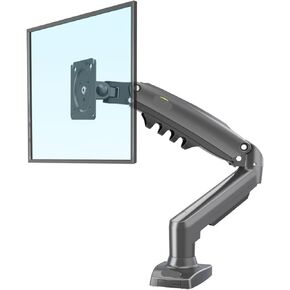 F80 Gas Spring 17-30 inch Desktop LED LCD Monitor Stand arm Load 2~9 kg(White No USB)