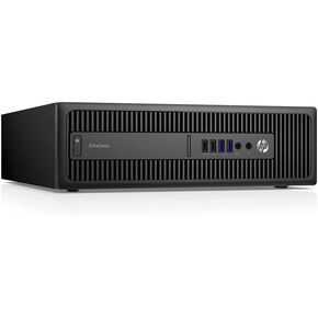 HP EliteDesk 800 G2 SFF Desktop PC, Intel i5-6500 3.20 GHz Processor, AMD Radeon R5 430 2GB, 16GB DDR4 RAM, 512GB SSD, DVDRW, DisplayPort, DVI, Windows 11 Pro (Renewed)
