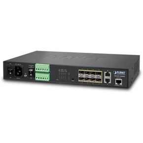 MGSD-10080F 8-Port 100/1000X SFP + 2-Port 10/100/1000T Managed Metro Ethernet Switch