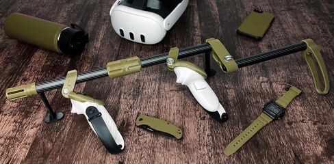 Business Company VR GunFace VR Magnetic-Split Gunstock (Quest 3), GF_Q3_W_LS in Saudi Arabia