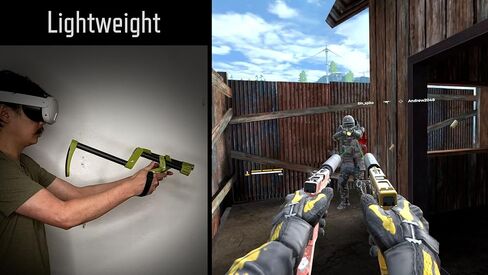Business Company VR GunFace VR Magnetic-Split Gunstock (Quest 3), GF_Q3_W_LS in Saudi Arabia