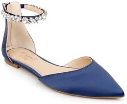 Jewel Badgley Mischka Cassidy Flat Pointed Shoe in Kuwait