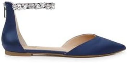 Jewel Badgley Mischka Cassidy Flat Pointed Shoe in Kuwait