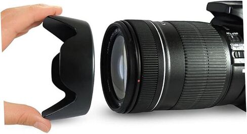غطاء عدسة الكاميرا الممتازة لتصميم Tulip EF S لحماية العدسات يمنع سهلة التوافق مع عدسات Canon DSLR in Saudi Arabia