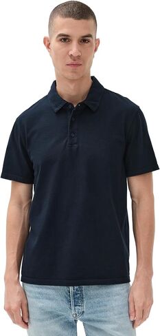 Vince Men's Garment Dye Polo in Saudi Arabia