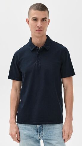 Vince Men's Garment Dye Polo in Saudi Arabia
