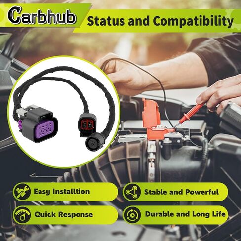 Carbhub 68189124AC الخلفي الخلفي عرض النسخ الاحتياطي Park Park تسخير الأسلاك متوافق مع Dodge RAM 1500 2500 3500 مع خيار الكاميرا الخلفية 2013 2014 2015 2017 2017 2018 استبدال 68189124AB in Saudi Arabia