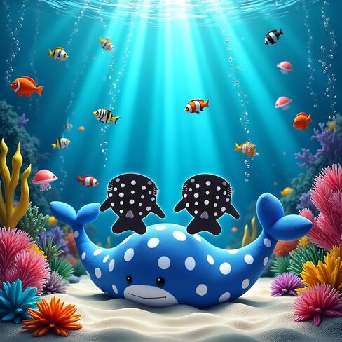 2Pcs Cute Whale Shark Coin Purse, Shark Wallet Novelty Purse Aesthetic Kawaii Accessories With Zipper Funny Small Plush Girls Wallet Women's Coin Purses and Pouches, Men's Fashion in Kuwait