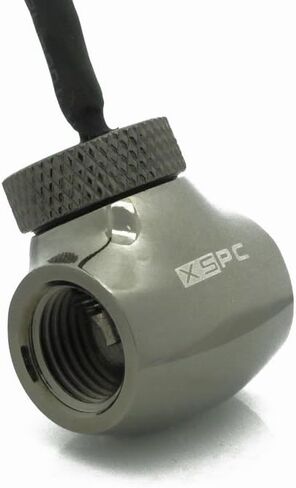 XSPC G1/4" Inline 10k Sensor, Black Chrome, 2-Pack in Saudi Arabia