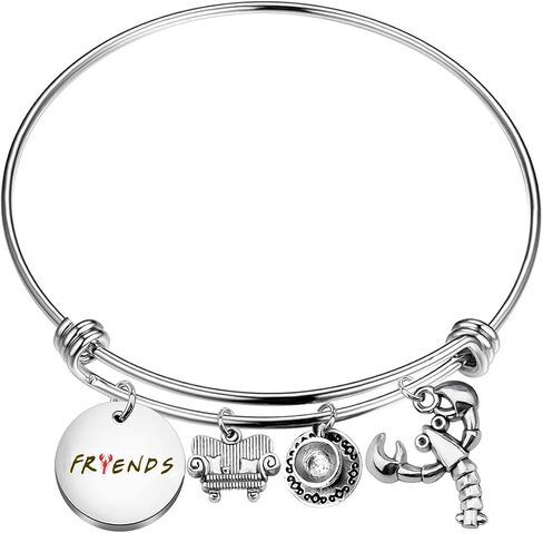 BLEOUK TV Inspired Charm Bracelet for Woman Girls Birthday Christmas Gift in Saudi Arabia