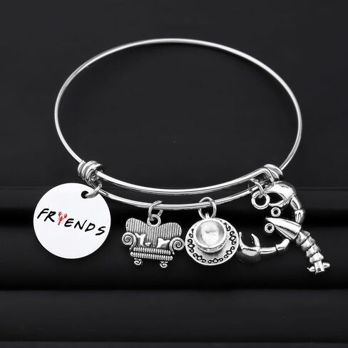 BLEOUK TV Inspired Charm Bracelet for Woman Girls Birthday Christmas Gift in Saudi Arabia