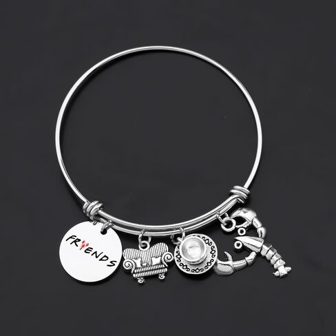 BLEOUK TV Inspired Charm Bracelet for Woman Girls Birthday Christmas Gift in Saudi Arabia